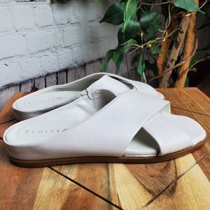 Womens Evolve Odyssa Ivory | Easy Spirit Sandals Sz 6